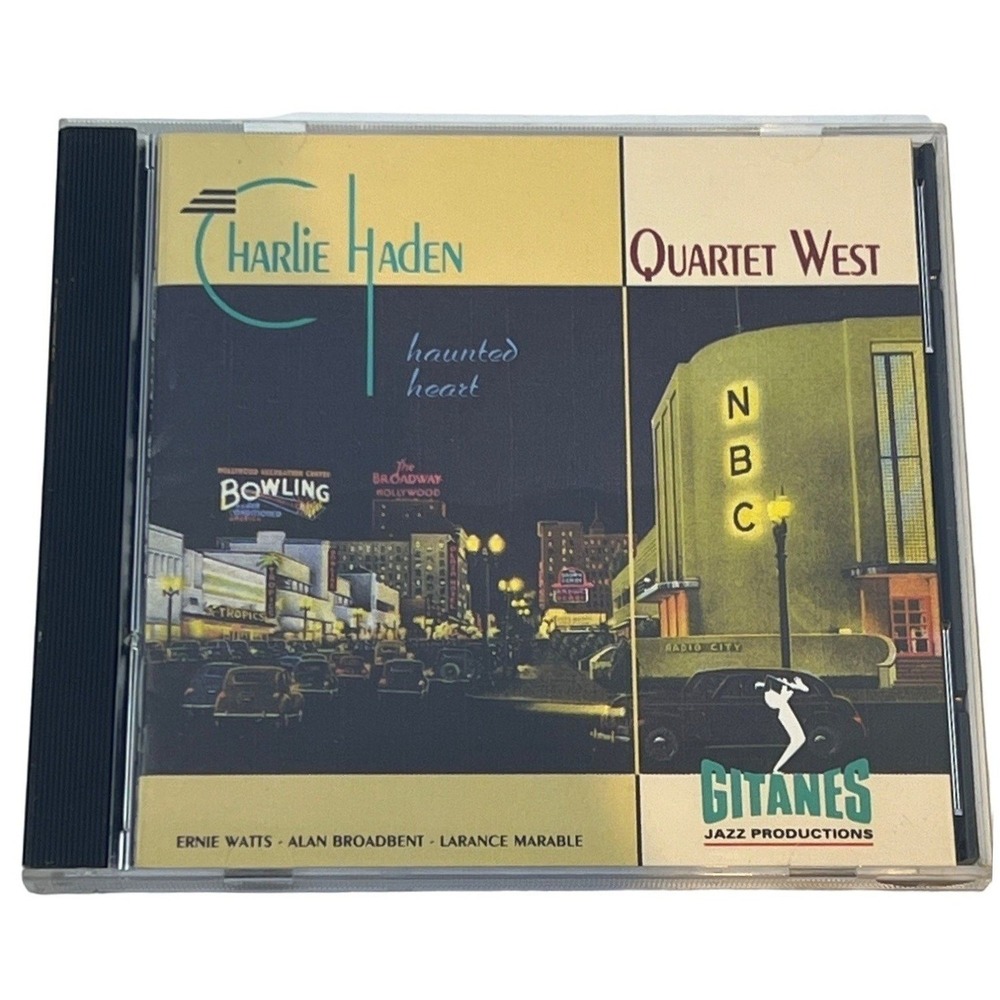 Charlie Haden Quartet West Haunted Heart Jazz CD 1992 Verve 314 513 078-2